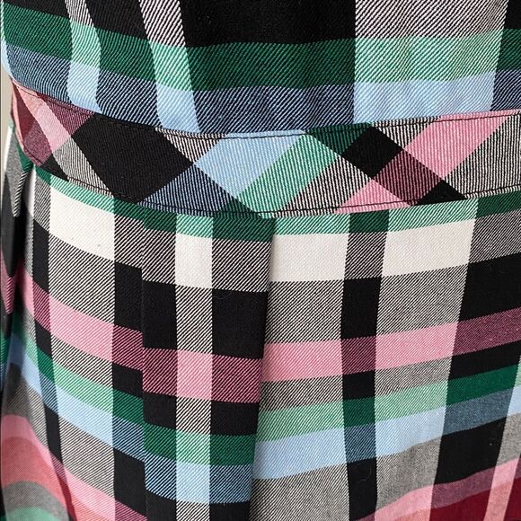 Vera Bradley Colorful Tartan Check Apron Adjustable Holiday Preppy Casual NWOT - Picture 2 of 12